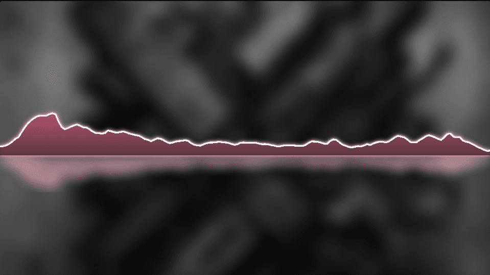 Neon Peak Reflection music visualizer style preview