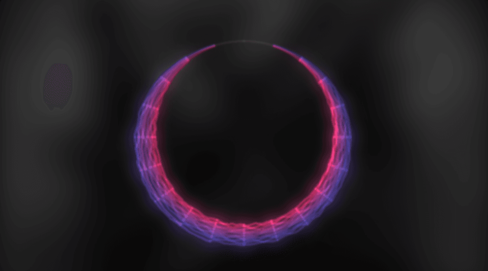 Polar Glow Ring music visualizer style preview